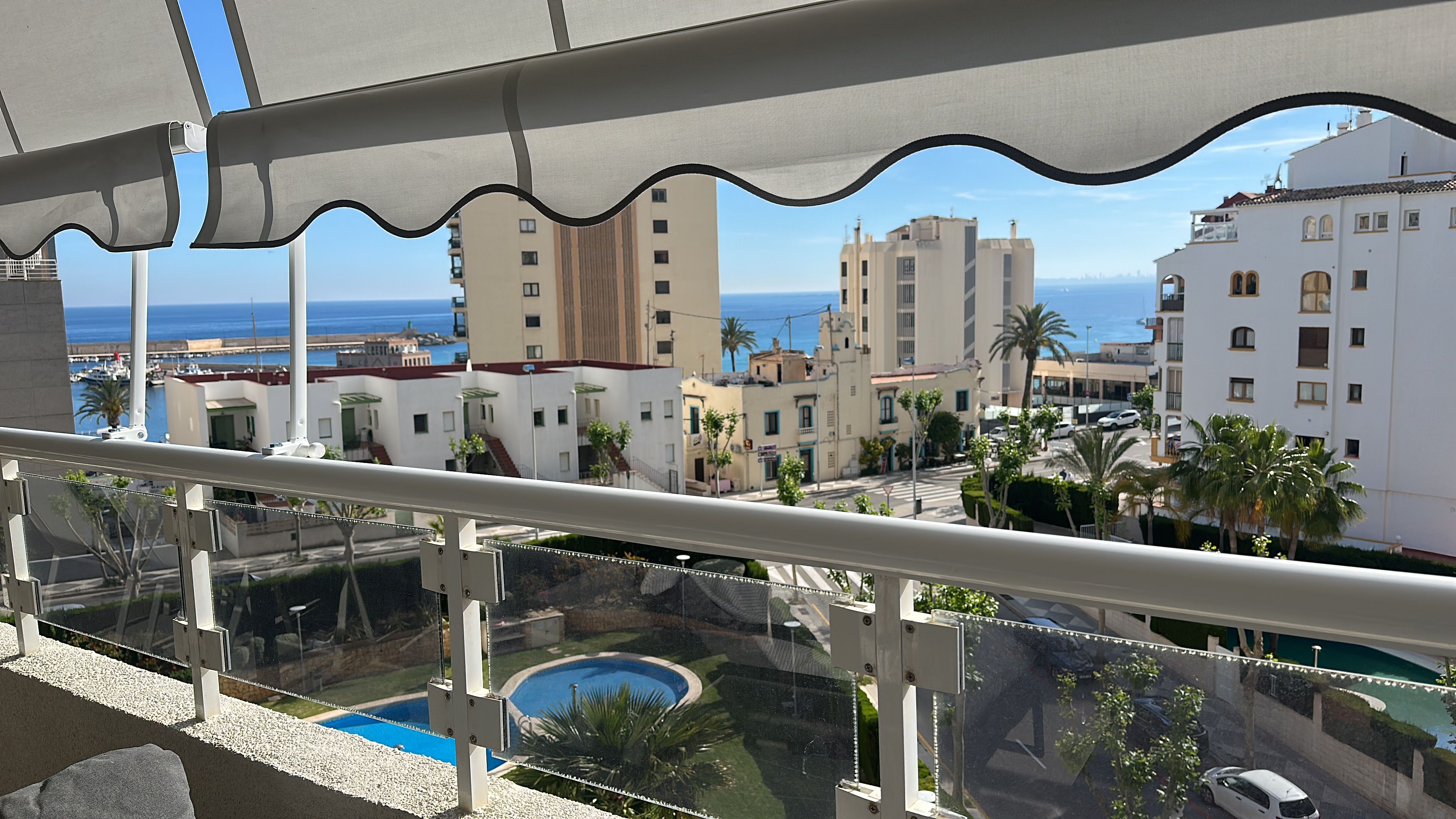 Balkon uitzicht